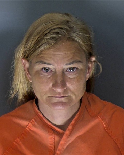 Booking photo of Christine Barbour