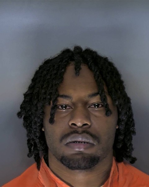 Booking photo of Pharrell Simmons