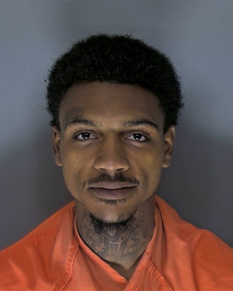 Booking photo of Dajuan Crawford