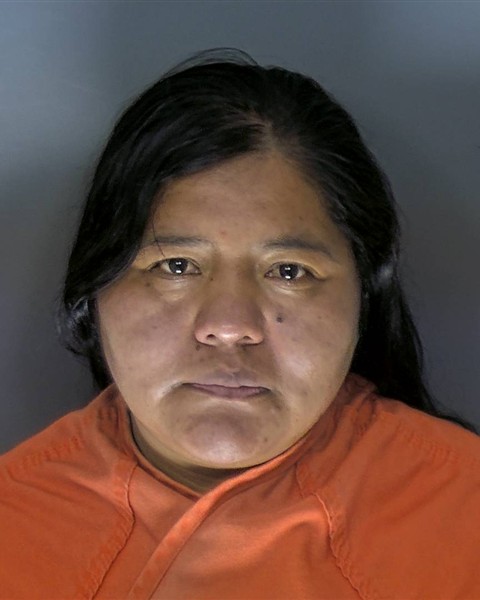 Booking photo of Sarah Morales Segundo