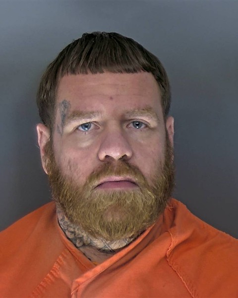 Booking photo of Cameron Goff