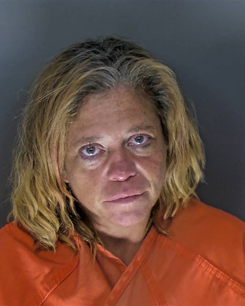 Booking photo of April York