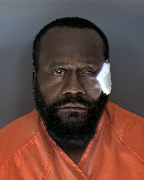 Booking photo of Marcell Bridges