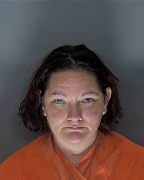 Booking photo of Megan Kibe