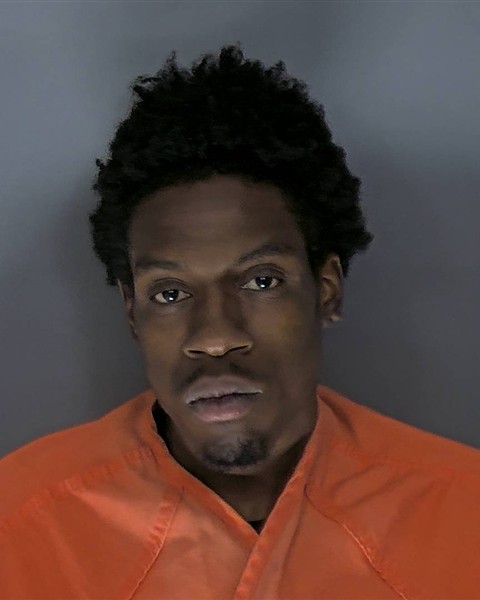 Booking photo of Adrien Wallace