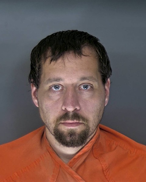 Booking photo of Stephen Hansen