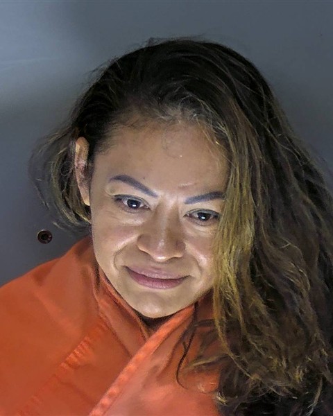 Booking photo of Johana Mendoza Barquedano