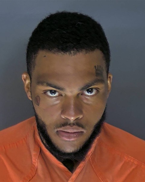 Booking photo of Frederick Brown