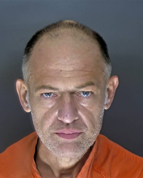 Booking photo of Christopher May