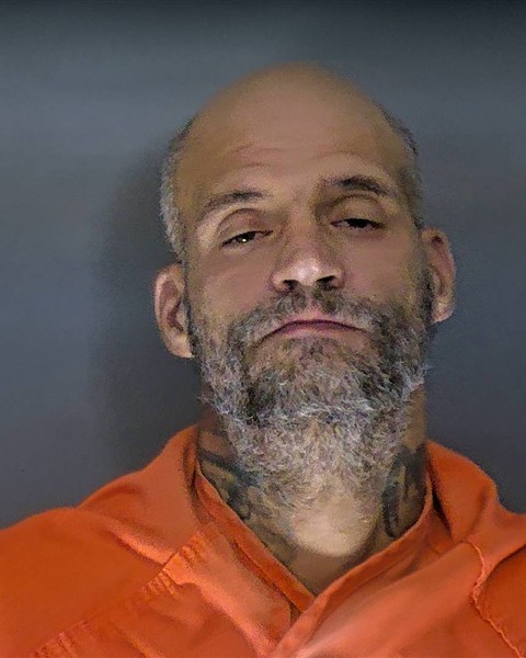 Booking photo of Mark Bonetsky