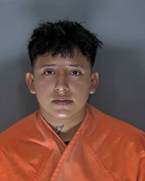 Booking photo of Cristian Vasquez