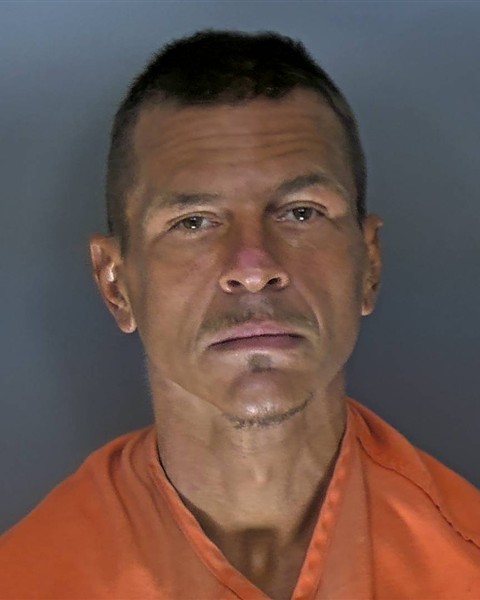 Booking photo of Christopher Skeens