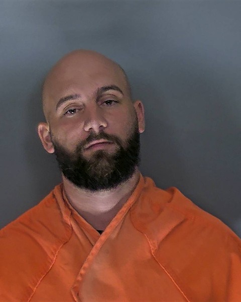 Booking photo of Matthew Vaughn