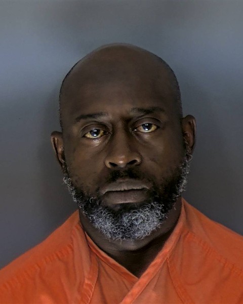 George Hill booking photo