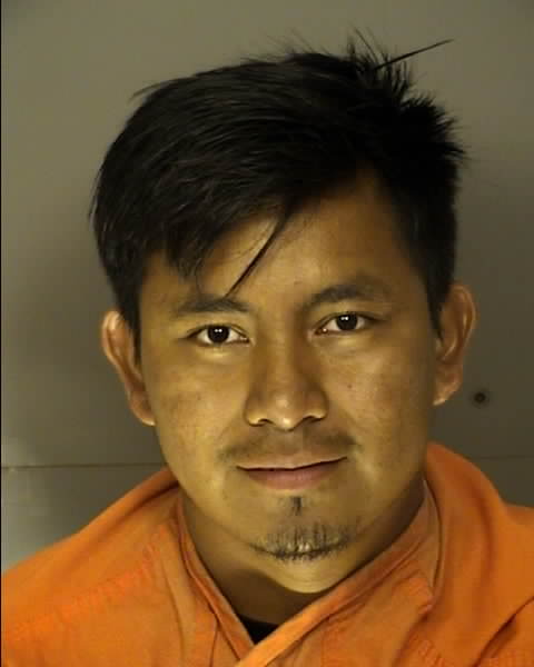 Booking photo of Yaxcal Nestor Ismael