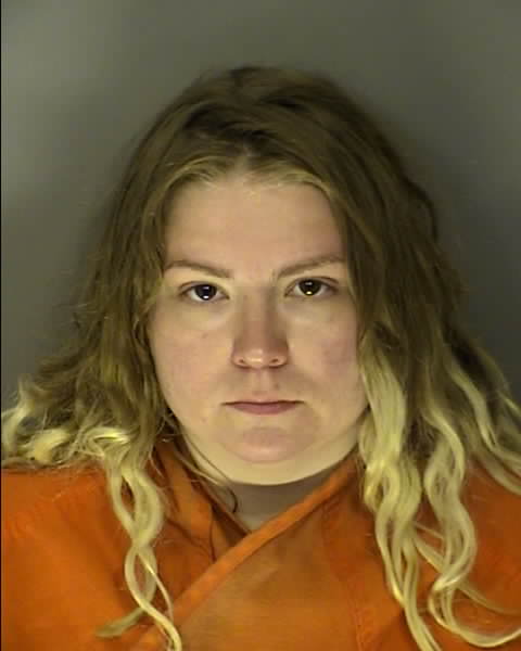 Booking photo of Cortney Toms