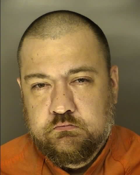 Booking photo of Erik Pantlin