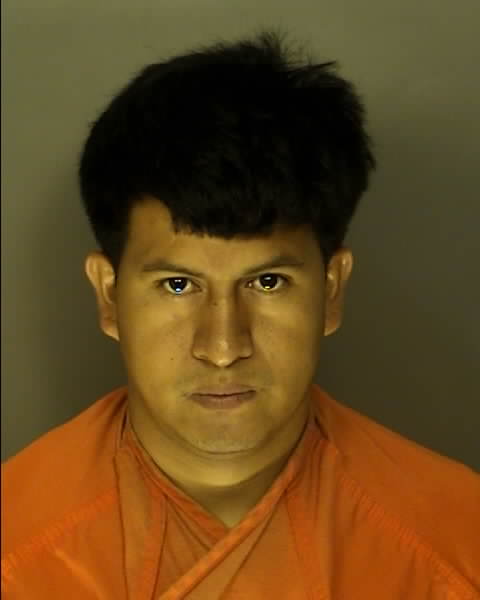 Booking photo of Walter Gutierrez Rincan