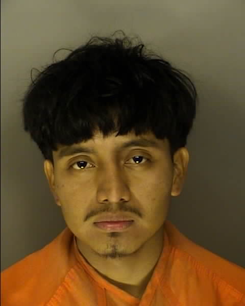 Booking photo of Cristian Barrera Gonzalez