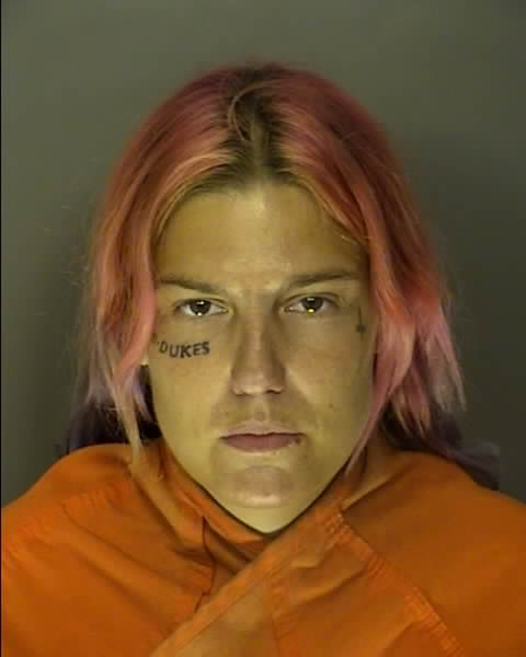 Booking photo of Heather Mundy