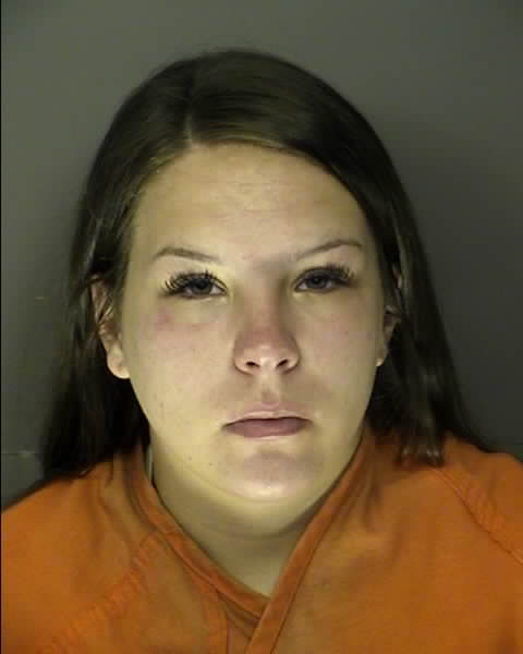 Booking photo of Madison Knauff