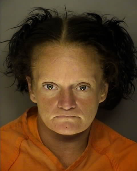 Booking photo of Jessica Brown