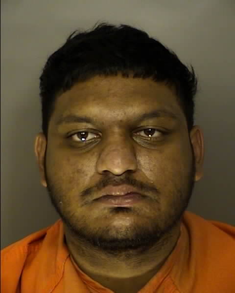 Booking photo of Christian Bholai
