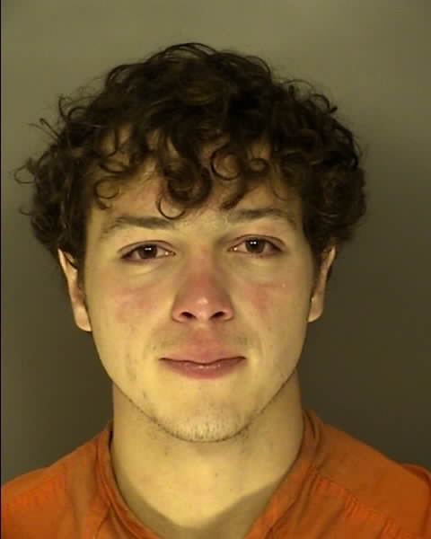 Booking photo of Ryan Holvey