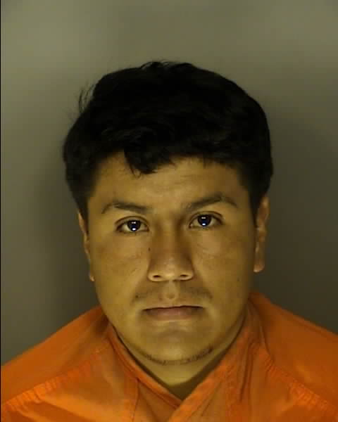 Booking photo of Erbin Velazquez Hernandez
