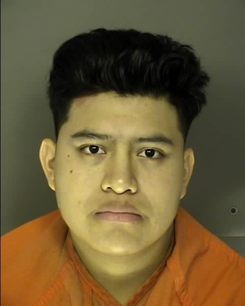 Booking photo of Brayan Mejia Gregorio