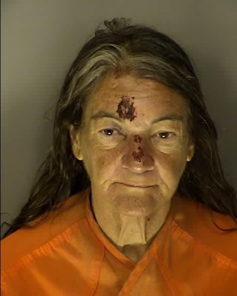 Booking photo of Marilyn Burgraff