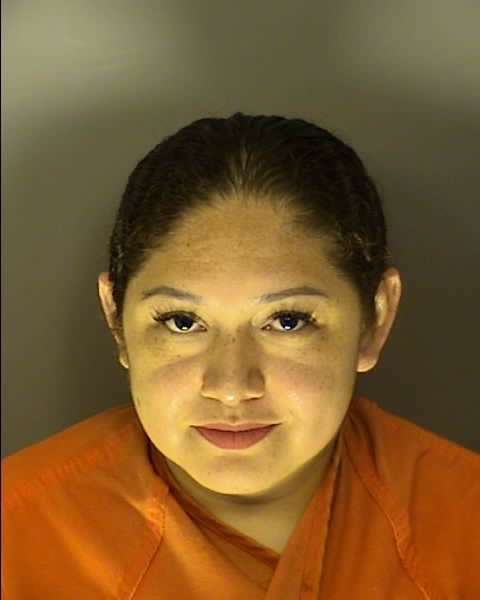 Booking photo of Itzel Hidalgo Ramirez