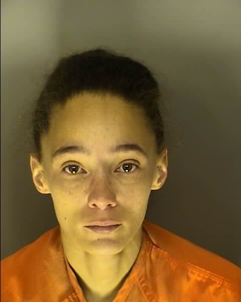 Booking photo of Alexandria Franklin