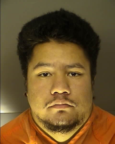 Booking photo of Brandon Urbina Blair