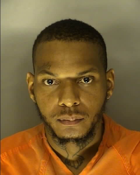 Booking photo of Tevin Brown