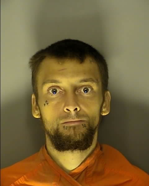 Booking photo of Jarred Brady