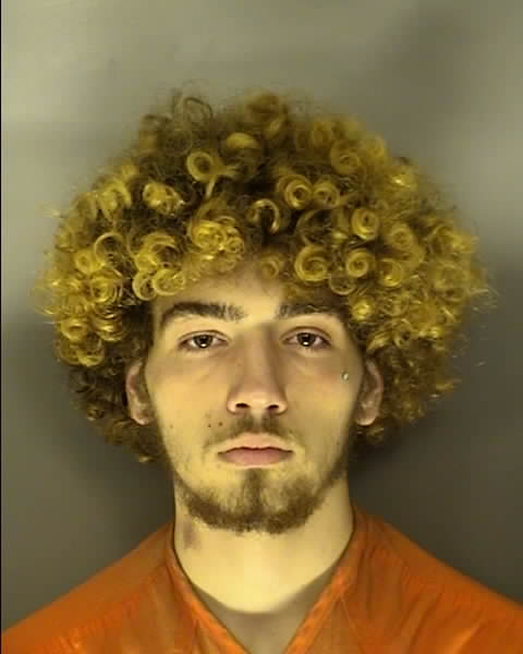 Booking photo of Caleb Hall