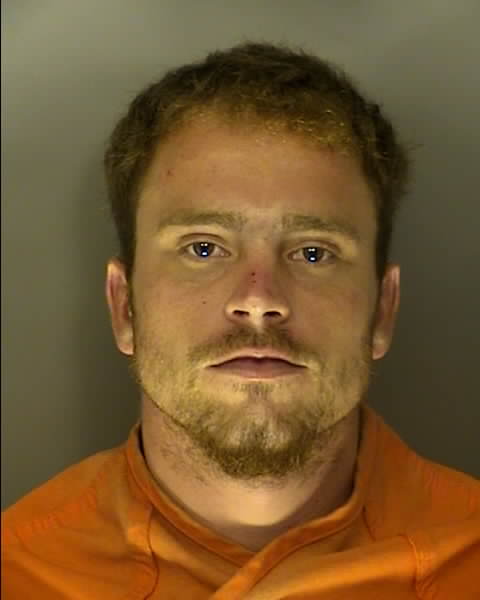 Booking photo of Caleb Parker