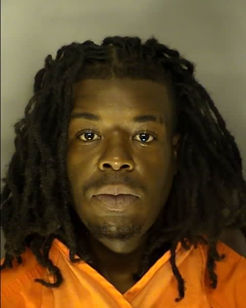 Booking photo of Malik Baker