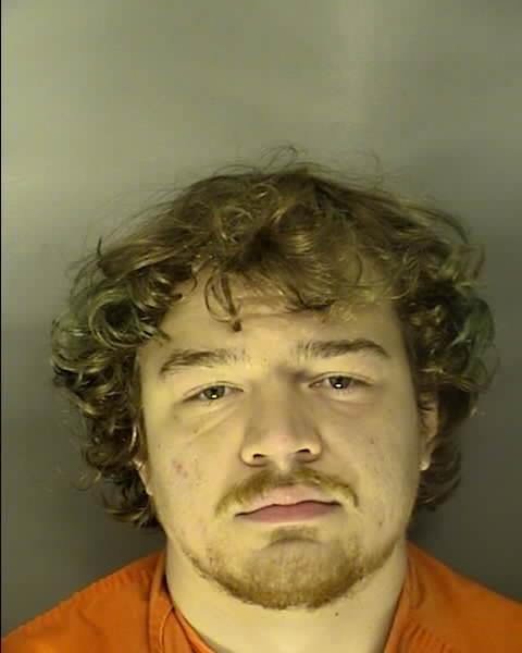 Booking photo of Matthew Reid