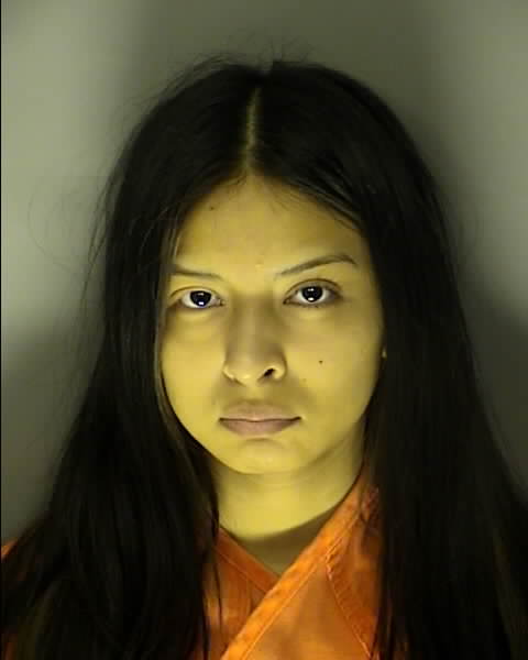 Booking photo of Katherine Ramirez Aguirre