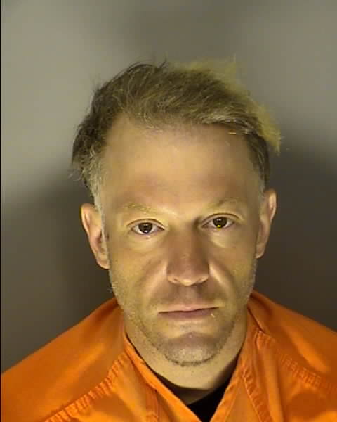 Booking photo of Patrick Hare