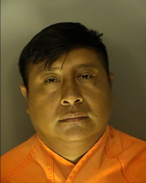 Booking photo of Jaime Barona Mendoza