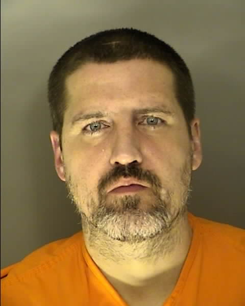 Booking photo of Adam Wicker