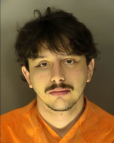 Booking photo of Jacob Robinson