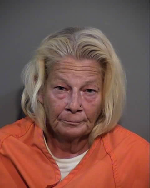 Booking photo of Donna Caldwell