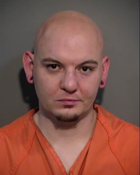 Booking photo of Dustin Wolfe