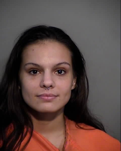 Booking photo of Carlee Spence