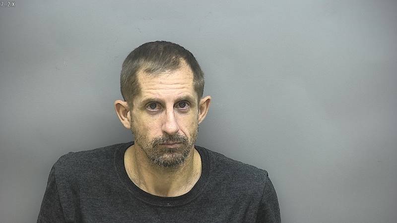 Booking photo of James Burkeen