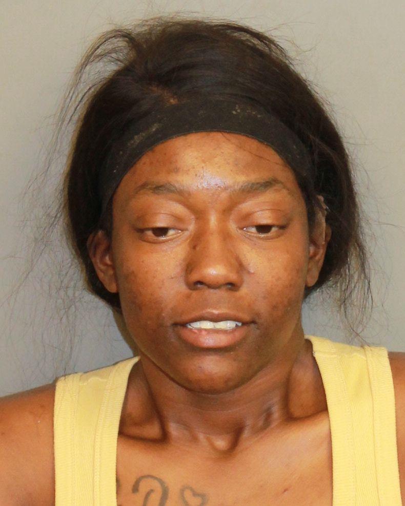 Booking photo of Christie Hall